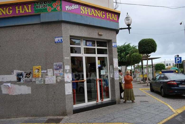 Negocio chino en Los Llanos de Telde (Foto TA)